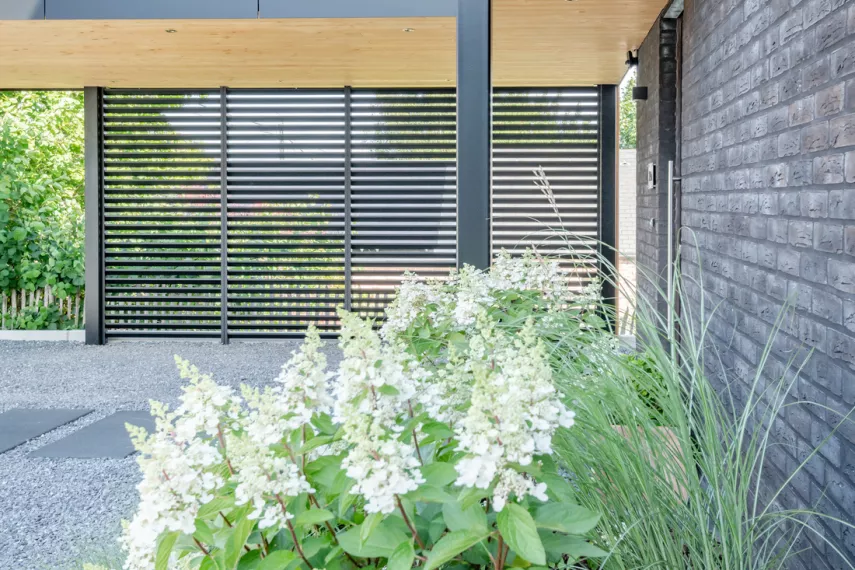 Carport contemporain 
