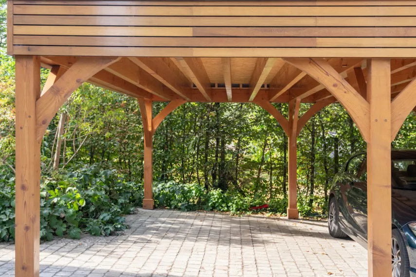 Carport bois